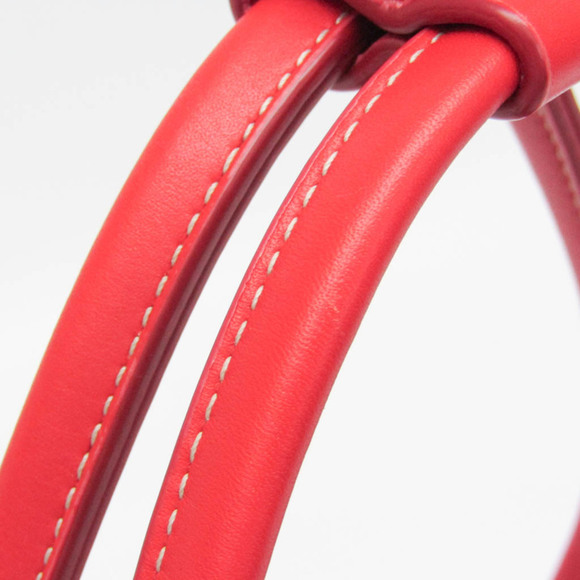 BOTTEGA VENETA Red Leather Shoulder Bag - Picture 11 of 14